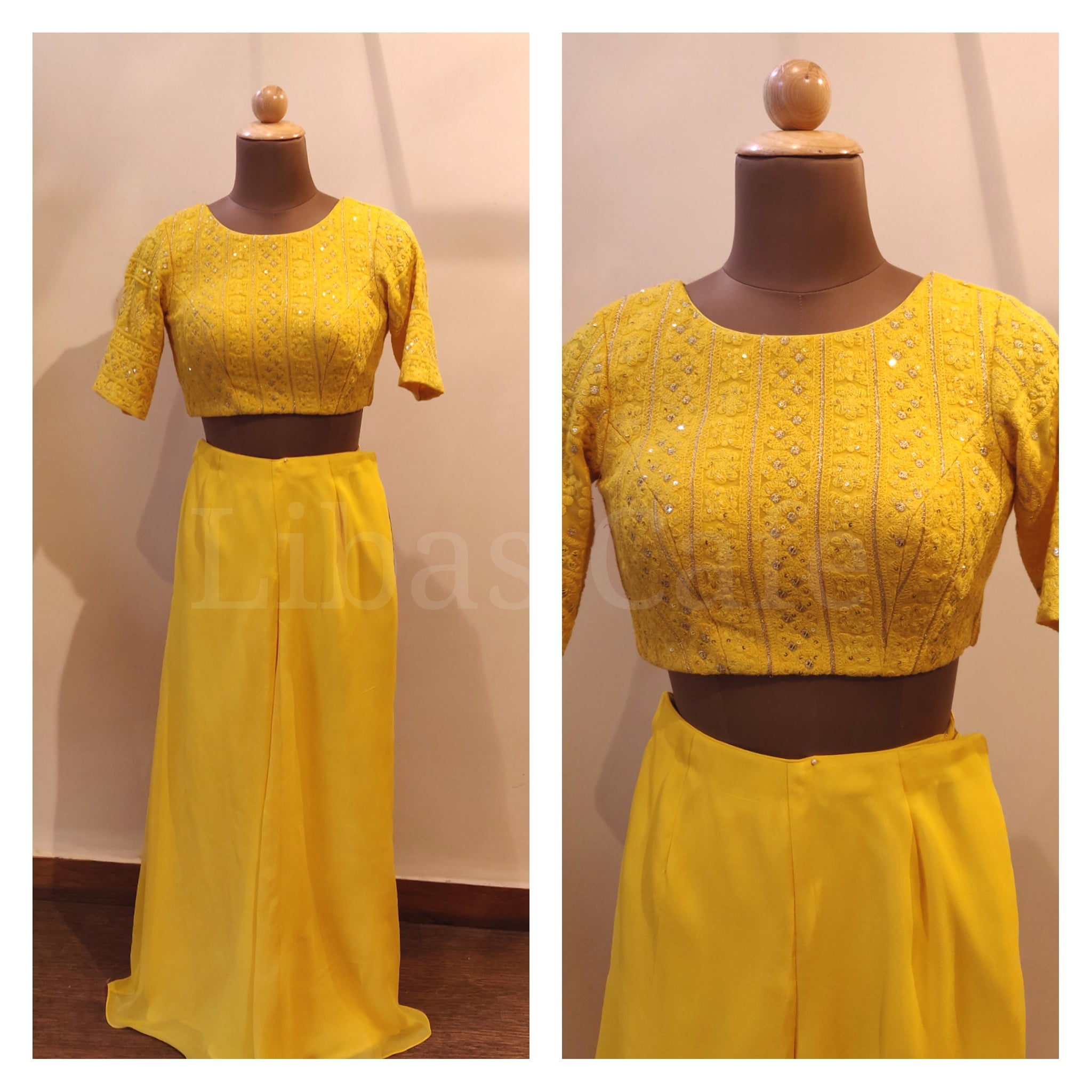 Chikankari Co-ord Set